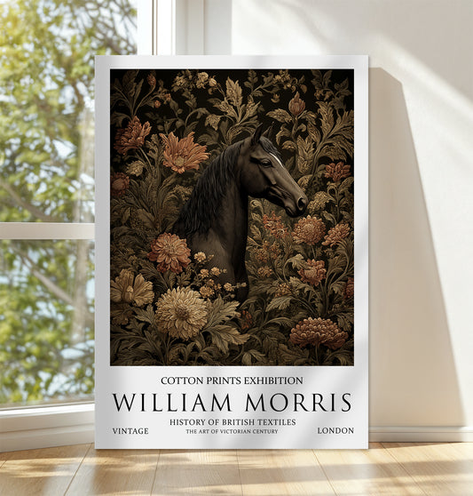 William Morris Hackney Horse CANVAS WALL ART Picture Print
