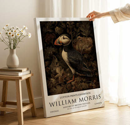 William Morris Puffin CANVAS WALL ART Picture Print