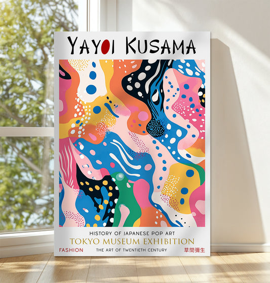 Colourful Abstract Canvas – Modern Pop Art Wall Décor for Home