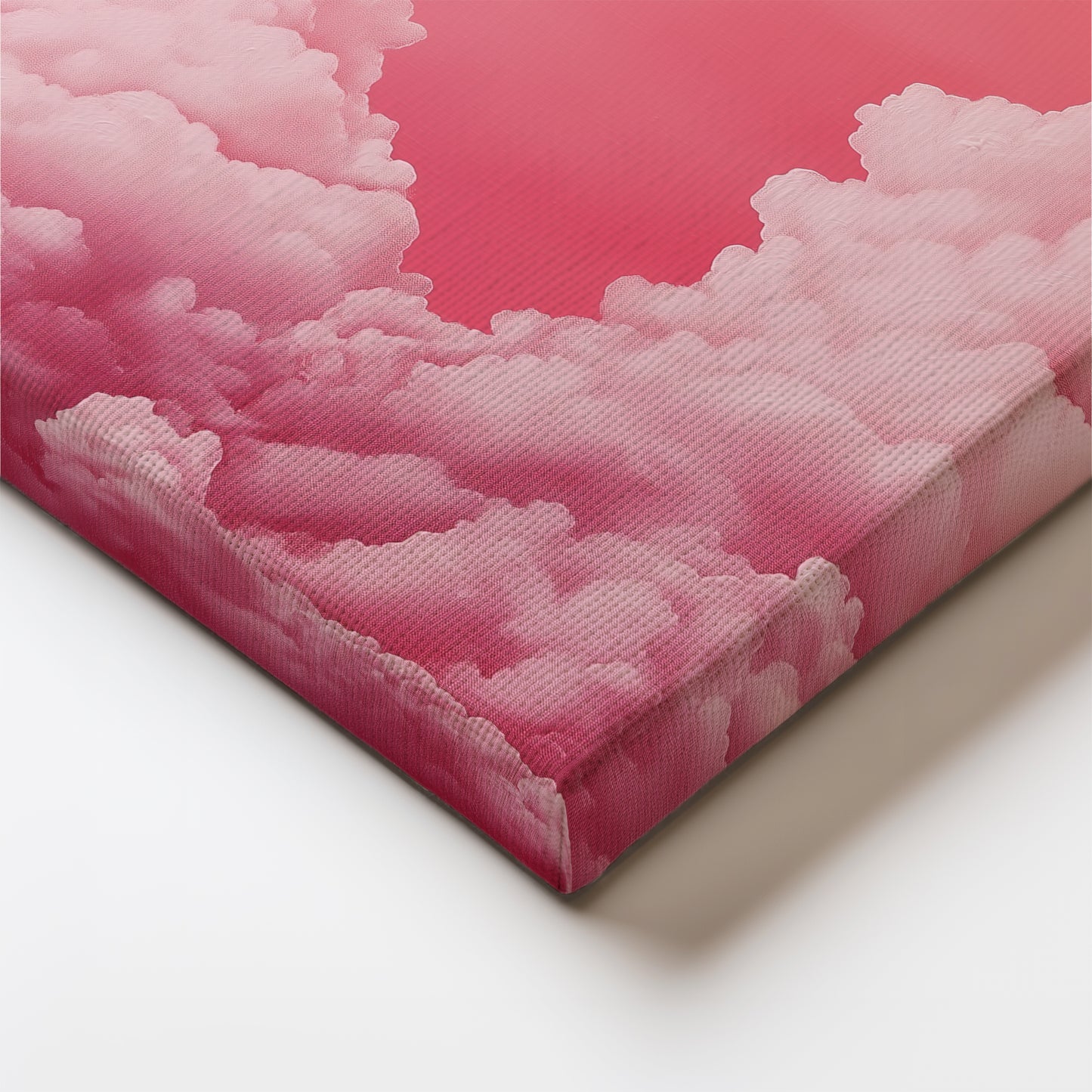 Soft Pink Cloud Canvas Print – Minimalist Wall Art - Maximalist Home Decor - Sky Poster