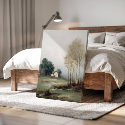 Autumn Landscape CANVAS ART Picture Print Farmhouse Decor