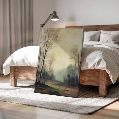 Autumn Landscape CANVAS ART Picture Print Rustic Decor