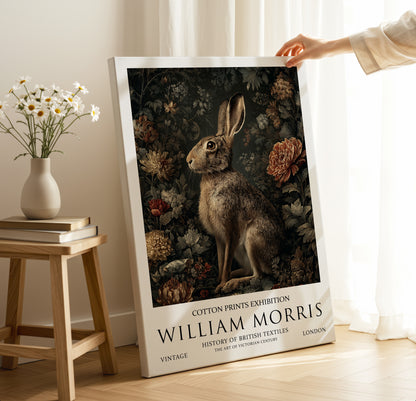 William Morris Hare CANVAS WALL ART Picture Print