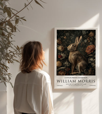 William Morris Hare CANVAS WALL ART Picture Print