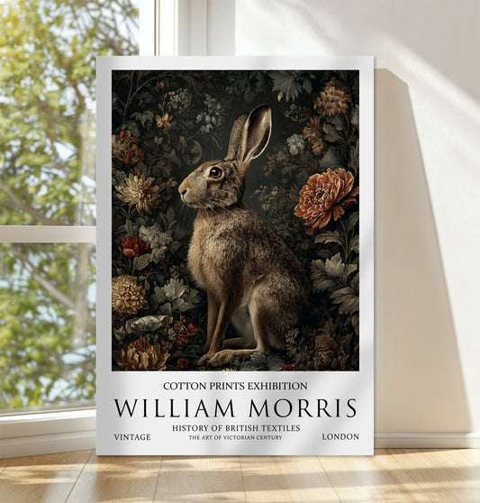 William Morris Hare CANVAS WALL ART Picture Print