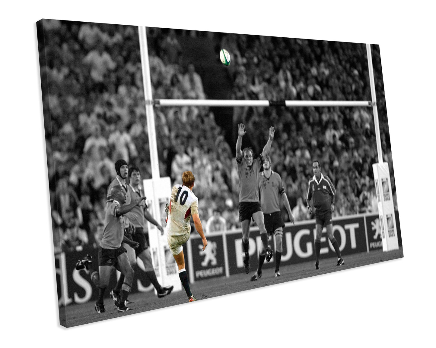 Jonny Wilkinsons Drop Kick Goal 2003 England Rugby CANVAS WALL ART Picture Print