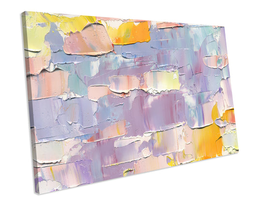 Painting Modern Artwork FRAMED CANVAS ART Print Picture