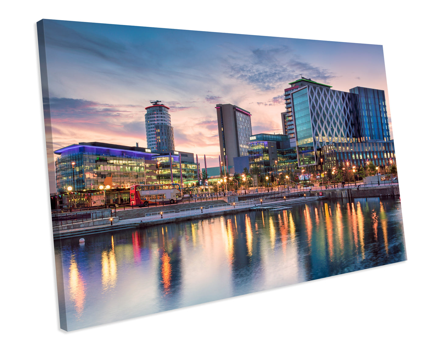 Media City Salford Keys Manchester CANVAS WALL ART Picture Print