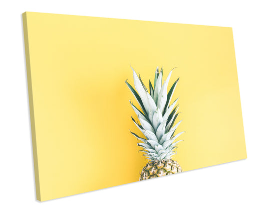 Pineapple FRUIT CANVAS PRINT Minimalist Framed Wall Art Picture