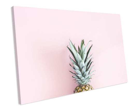 Pineapple FRUIT CANVAS PRINT Minimalist Framed Wall Art Picture
