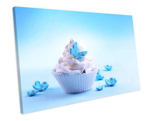 Cute Cupcake Kitchen Food CANVAS Print Wall ART Framed Ready To Hang