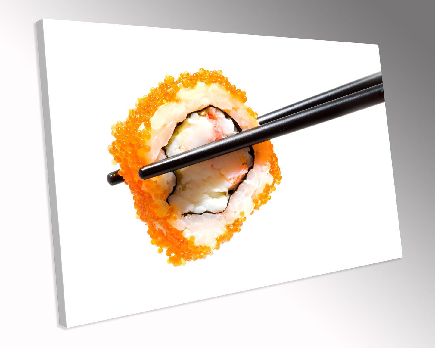 Sushi Chopsticks Food And Drink Kitchen CANVAS WALL ART Box Framed Picture Print