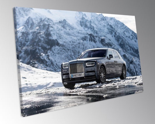 Rolls Royce Phantom Exotic Car CANVAS WALL ART Box Framed Picture Print
