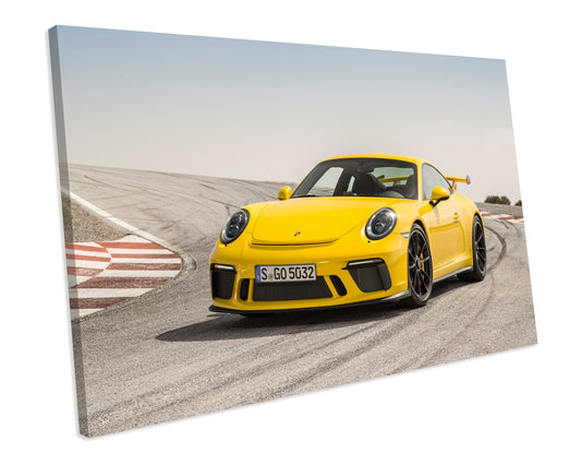 Porsche 911 Exotic Sports Car CANVAS WALL ART Box Framed Picture Print