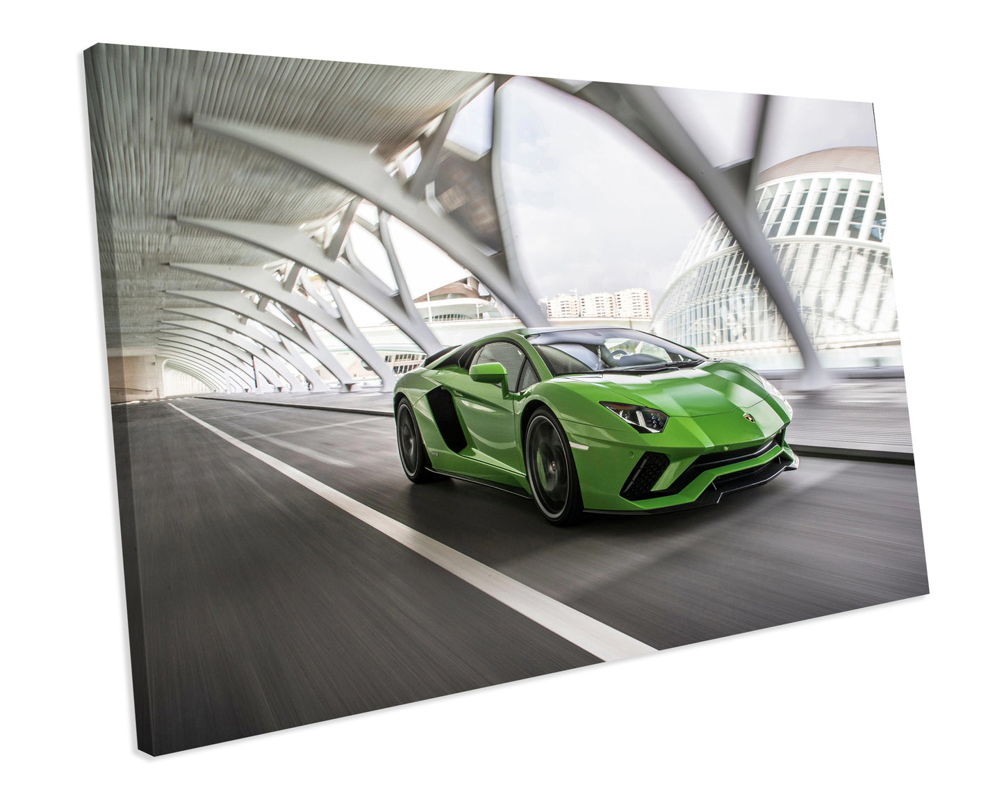 Lamborghini Aventador Exotic Sports Car CANVAS WALL ART Box Framed Picture Print