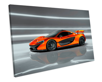 McLaren P1 Exotic Sports Car CANVAS WALL ART Box Framed Picture Print