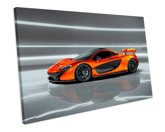 McLaren P1 Exotic Sports Car CANVAS WALL ART Box Framed Picture Print