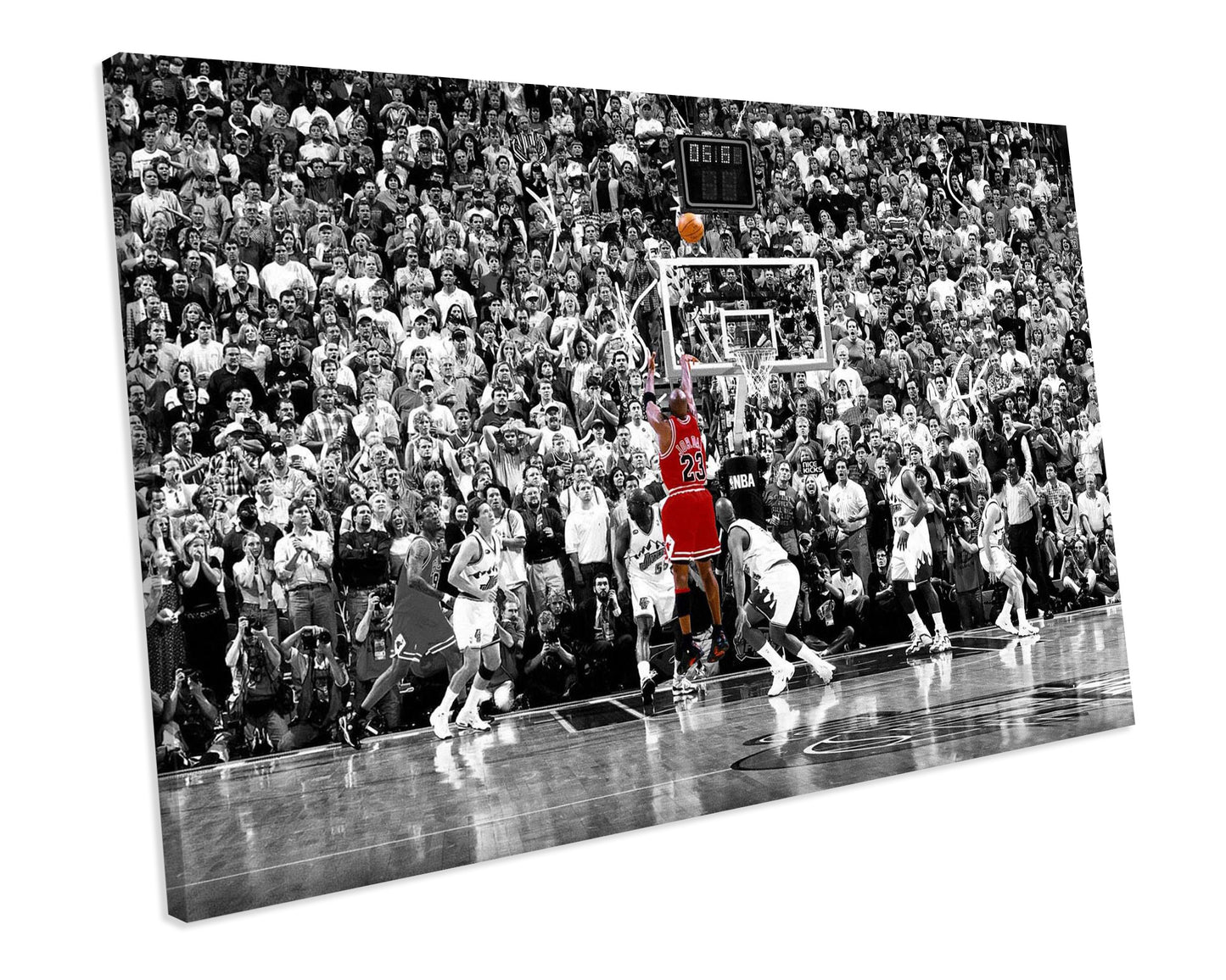 Michael Jordan NBA Basketball Sports CANVAS WALL ART Box Framed Picture Print