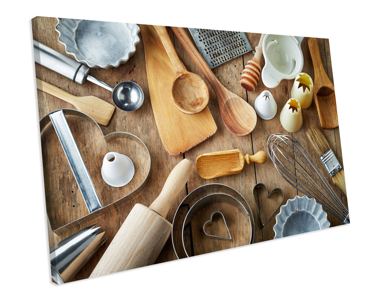 Baking Cooking Kitchen Food Framed Canvas print Wall Art
