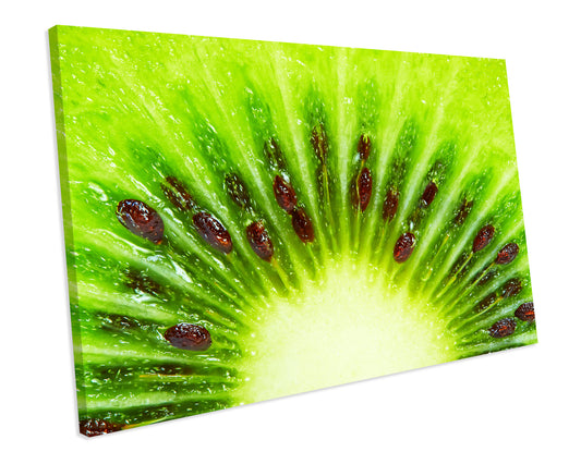 Kiwi Fruit Food Framed Canvas Print Wall Art