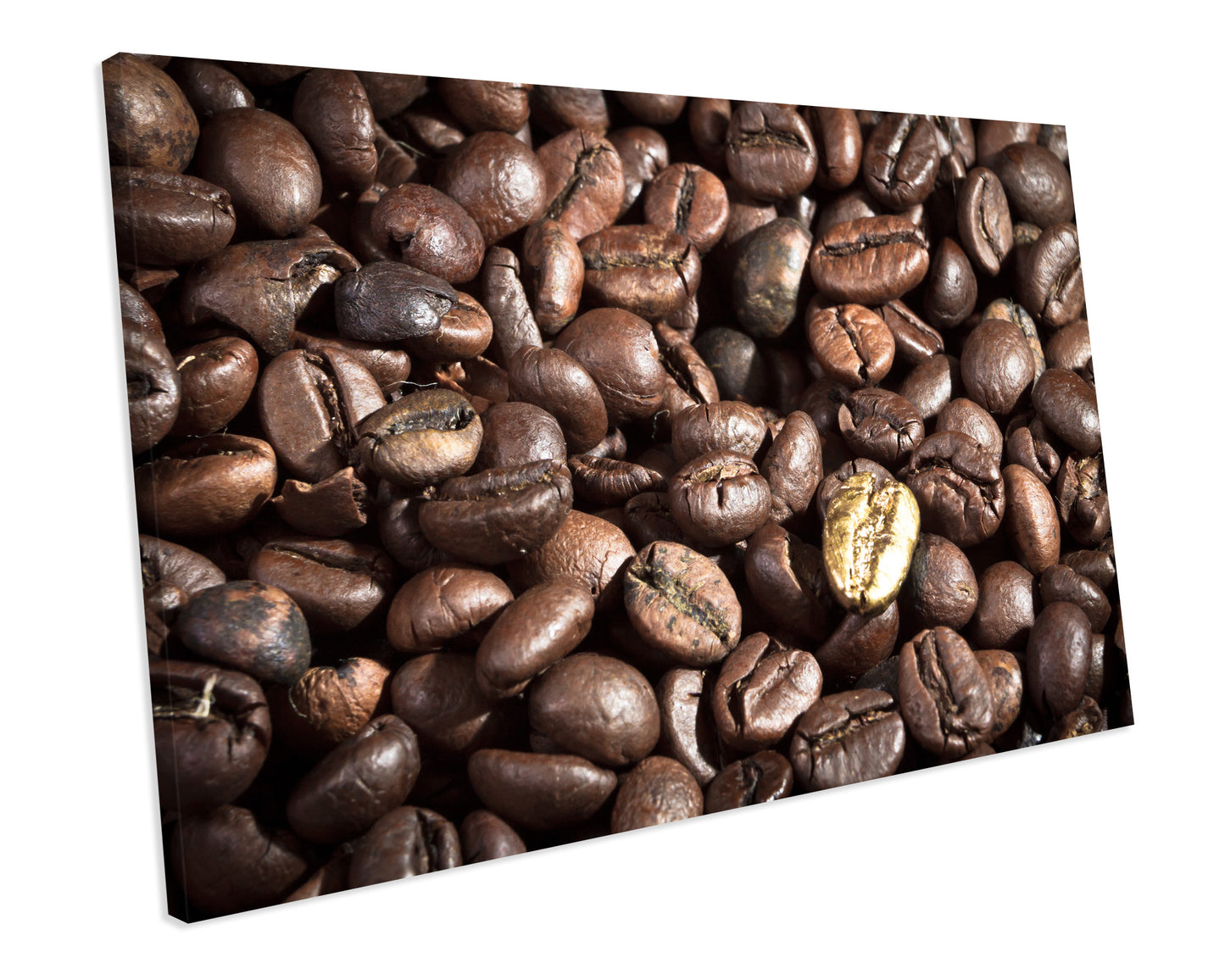 Coffee Beans Food & Drink Kitchen CANVAS PRINT Box Framed Picture