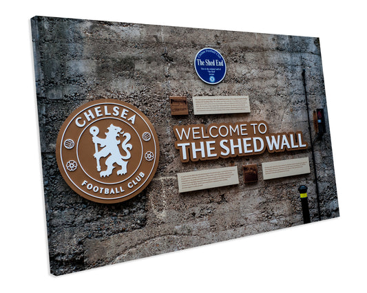 Chelsea Fc Football Sport CANVAS WALL ART Box Framed Picture Print